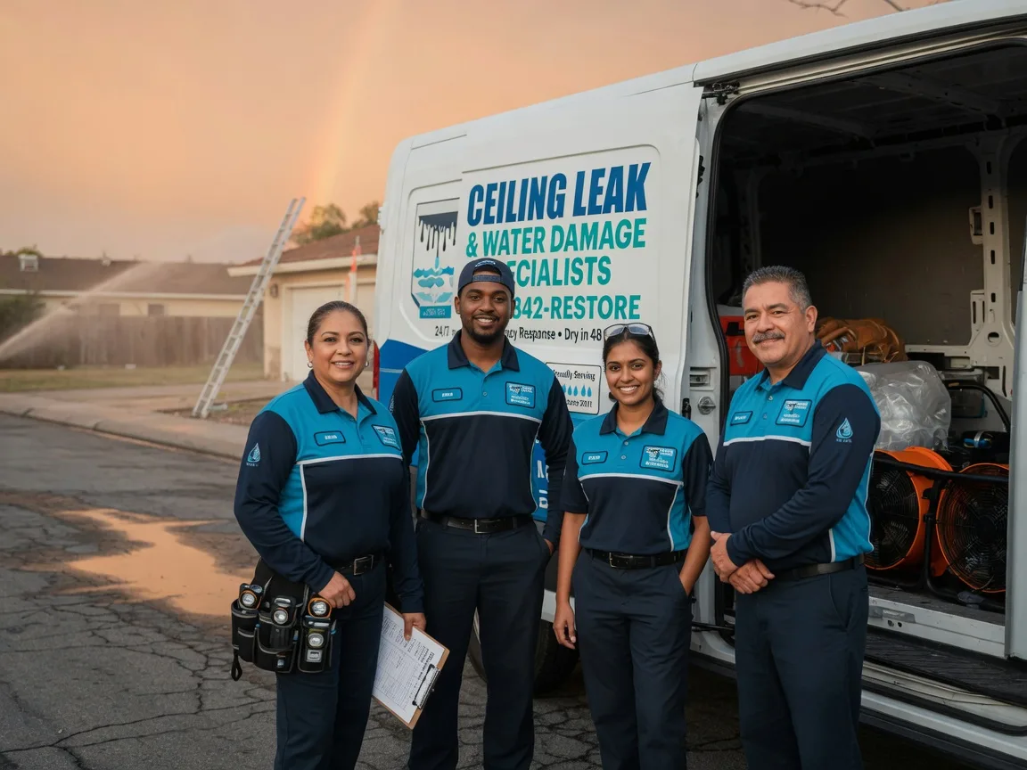 Ceiling Leak Cleanup company in Lawn, PA